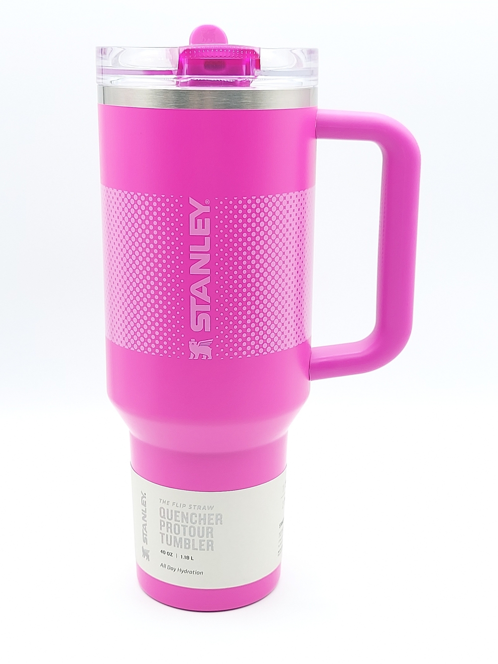 Stanley The Quencher ProTour Flip Straw Tumbler | 40 OZ in Vivid Violet Fade